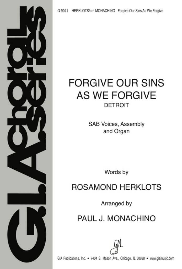 Forgive Our Sins As We Forgive